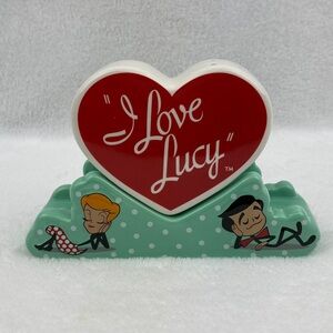 Desilu “I Love Lucy” Whimsical Salt & Pepper Shaker Set New 6” Lucille Ball